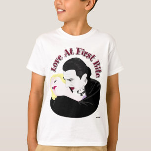 Camiseta Drácula, amor a primera mordida