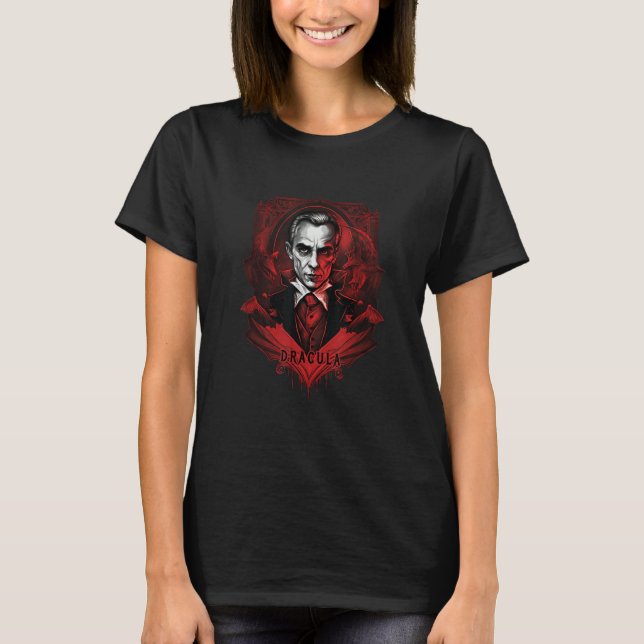 Camiseta Dracula Count Vlad Vampire (Anverso)