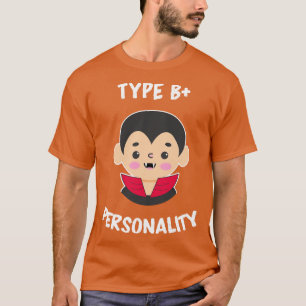 Camiseta Drácula Cute Kawaii Tipo B Personalidad Vampiro