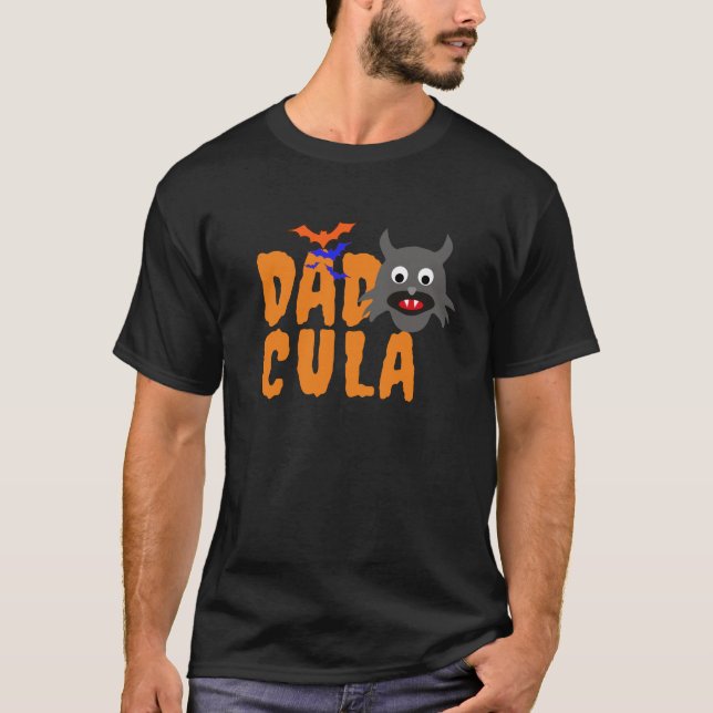 Camiseta Dracula Dad Shirt | Disfraces De Halloween Para Ad (Anverso)