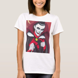 Camiseta Drácula de Halloween