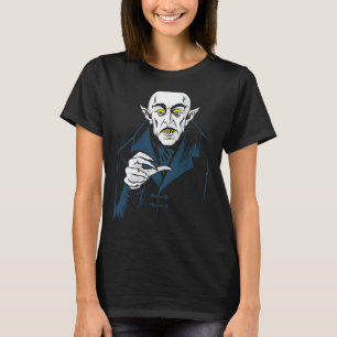Camiseta Drácula de horror clásico del vampiro de Nosferatu
