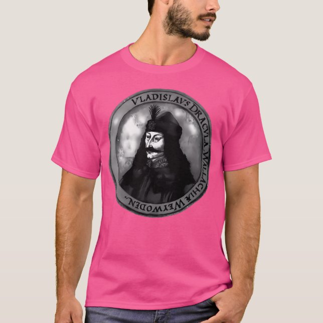 Camiseta Drácula De Vlad Tepe El Vampiro De Impaler (Anverso)