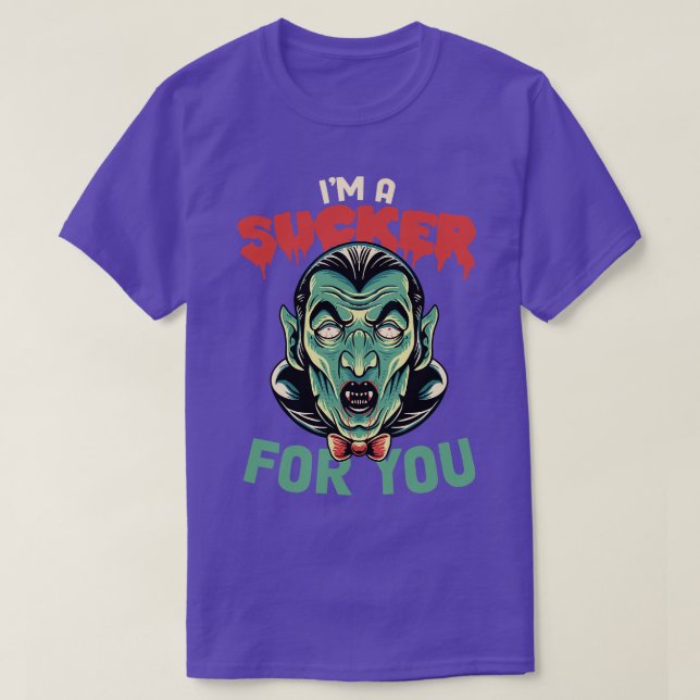 Camiseta Drácula divertida, soy un éxito para ti (Diseño del anverso)