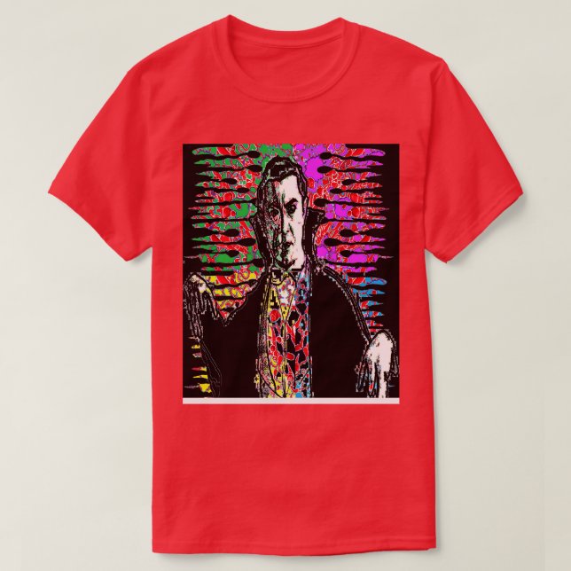Camiseta Drácula Gothic (Diseño del anverso)