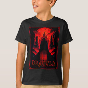 Camiseta Dracula Gothic Horror Vampire Art -halloween Vampi