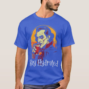 Camiseta Drácula Halloween Espantoso Terrorífico Espeluznan