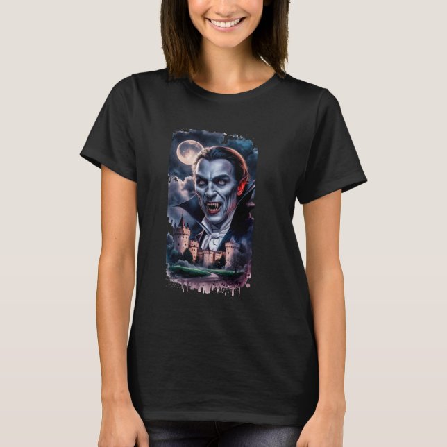 Camiseta Dracula Moon (Anverso)
