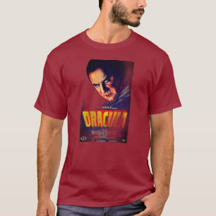 Camiseta Drácula - poster de cine de 1931