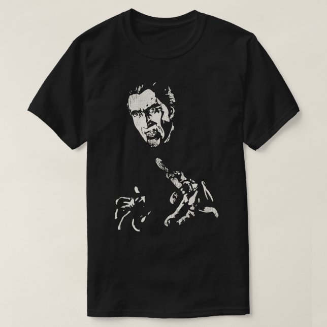 Camiseta Drácula Príncipe de la Oscuridad (Diseño del anverso)