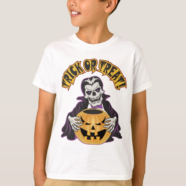 Camiseta Dracula Skull (Anverso)