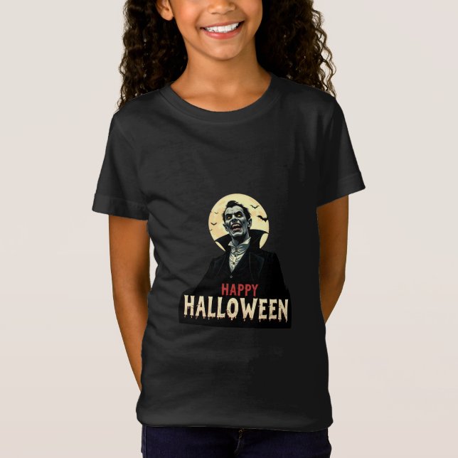 Camiseta Drácula te desea una noche aterradora (Anverso)
