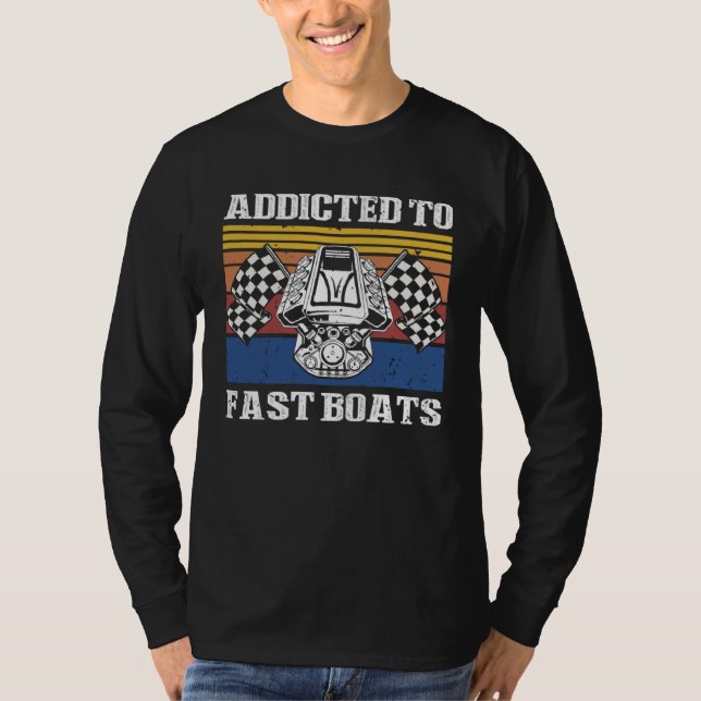 Camiseta Drag Boat Racer for Drag Boat Race and Drag Boat   (Anverso)
