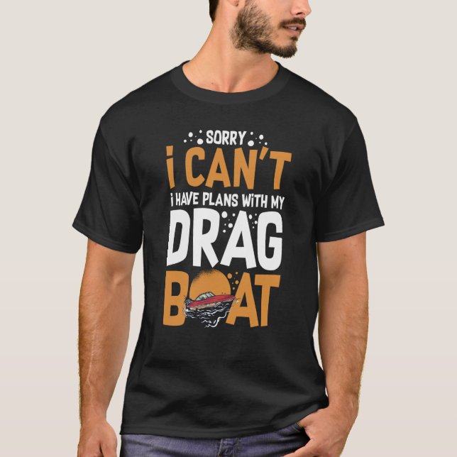 Camiseta Drag Boat Racing RC Model Boating Driver  1 (Anverso)