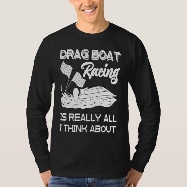 Camiseta Drag Boat Racing RC Model Boating Driver  5 (Anverso)