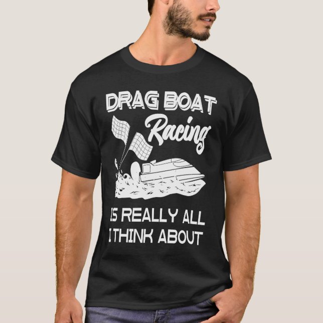 Camiseta Drag Boat Racing RC Model Boating Driver  5 (Anverso)