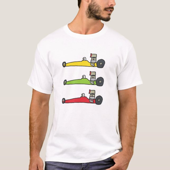 Camiseta Drag Racing (Anverso)