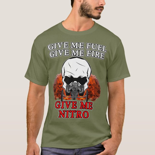 Camiseta Dragadores de combustible superior de la Carreras  (Anverso)