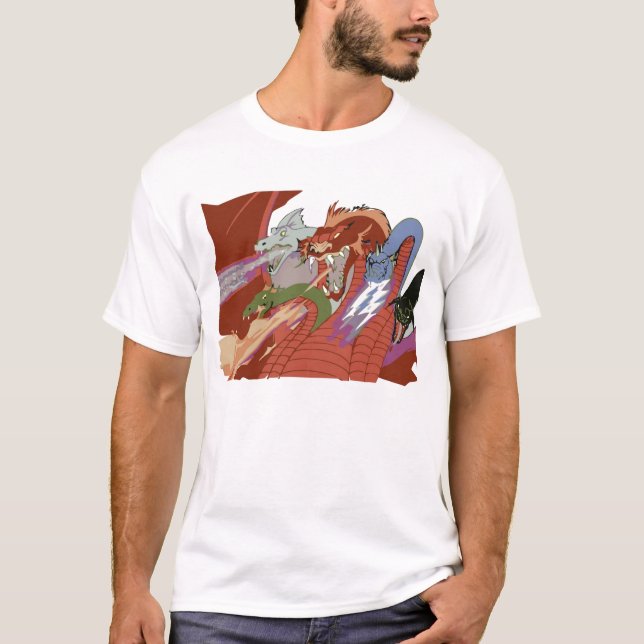 Camiseta Dragão Tiamat (Anverso)