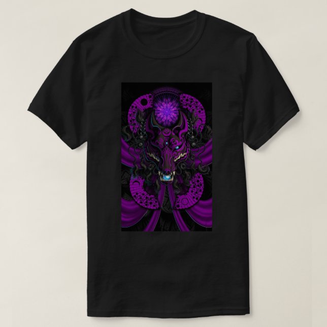 Camiseta Dragon  (Diseño del anverso)