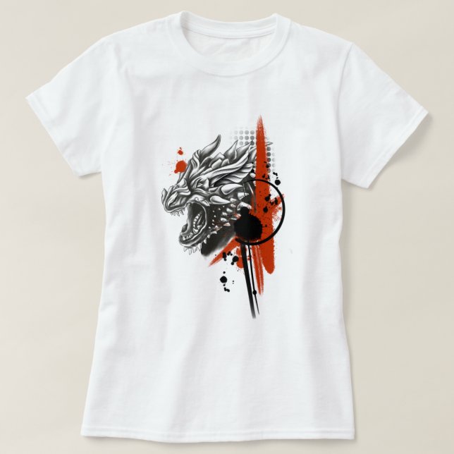 Camiseta Dragón (Diseño del anverso)