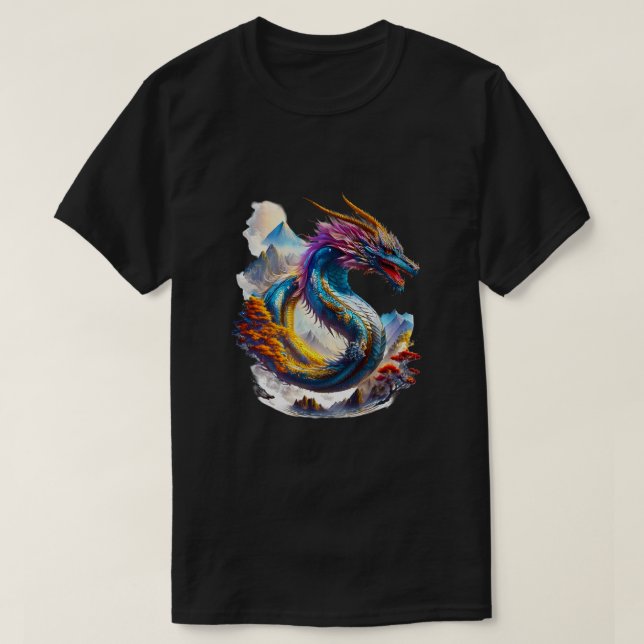 Camiseta Dragón 01 (Diseño del anverso)