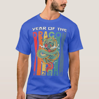 Camiseta Dragon 2024 Año Nuevo Lunar Dragón 2024