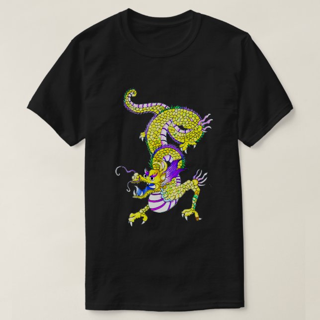 Camiseta Dragón 6 (Diseño del anverso)