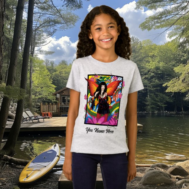 Camiseta Dragón acuático chino de Lotus Flower (Subido por el creador)