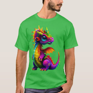 Camiseta Dragón arcoiris puro 1