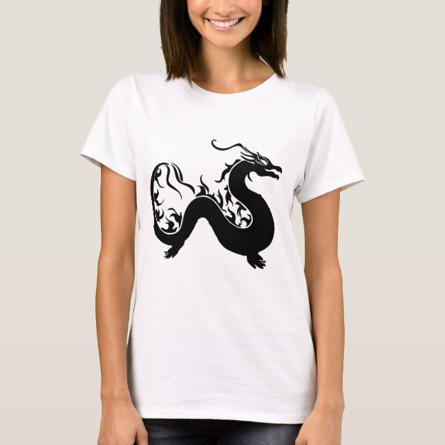 Camiseta Dragón asiático (Anverso)