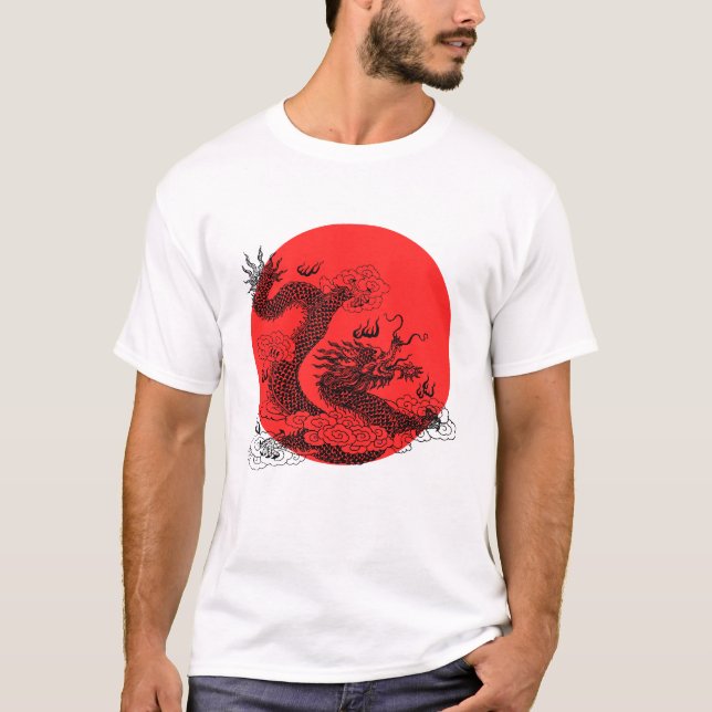 Camiseta Dragón asiático (Anverso)