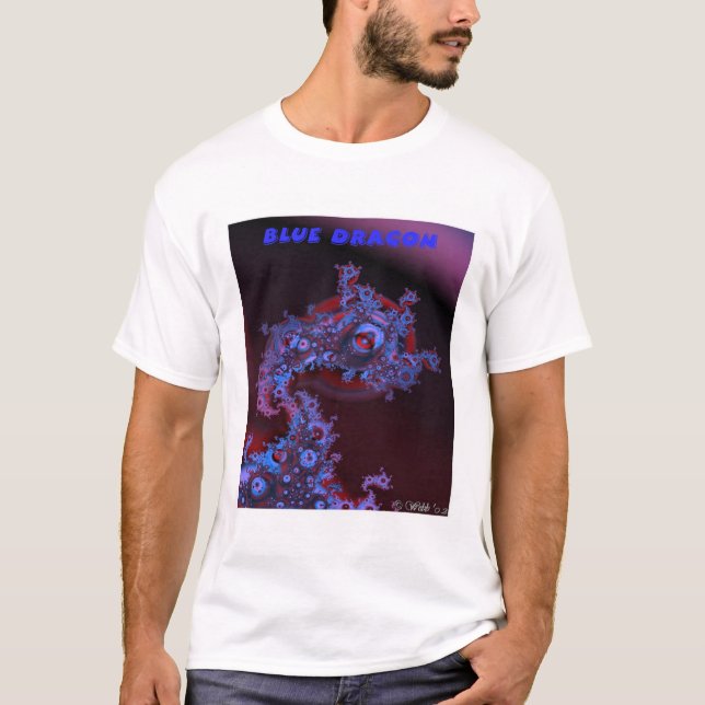 Camiseta Dragón azul (Anverso)