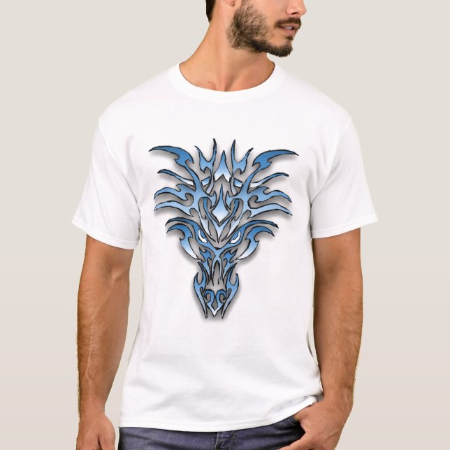 Camiseta Dragón azul 1 (Anverso)