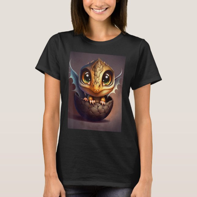 Camiseta Dragon Baby Hatching From A Dragon Egg Magic Drag (Anverso)