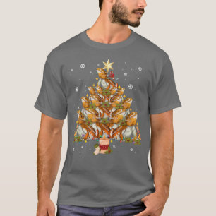 Camiseta Dragón barbudo Árbol de Navidad Pogona Mascota Liz