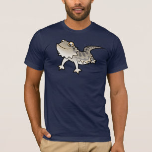 Camiseta Dragón barbudo del dibujo animado/dragón de Rank