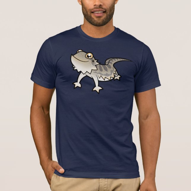 Camiseta Dragón barbudo del dibujo animado/dragón de Rankin (Anverso)