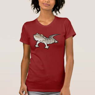 Camiseta Dragón barbudo del dibujo animado/dragón de Rankin