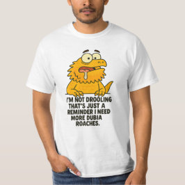 Camiseta Dragón Barbudo Divertido