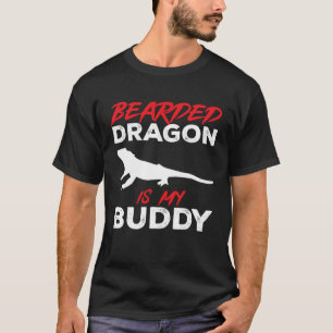 Camiseta Dragón Barbudo Es Mi Amigo Lagarto Beardie Reptil