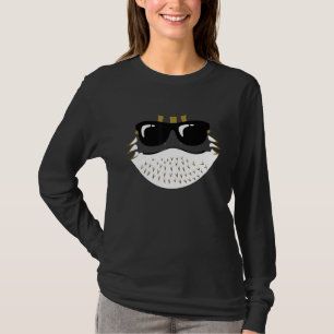 Camiseta Dragón Barbudo Fácil Cara Fría Animal Cara Perezos