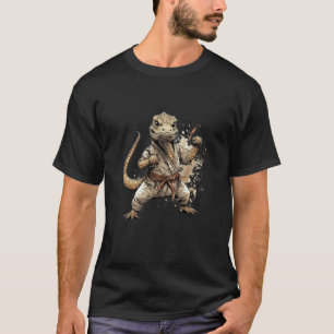 Camiseta Dragón Barbudo Judo Kickboxing Lucha Karate Ma