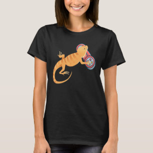 Camiseta Dragón barbudo Jugando Lizarras de videojuegos