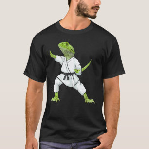 Camiseta Dragón Barbudo Karate Lagarto Reptil Animal Austra