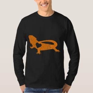 Camiseta Dragón barbudo Mascota del corazón Reptile Lizard