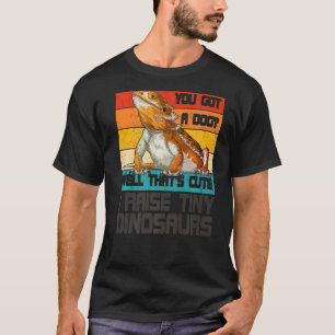 Camiseta Dragón barbudo Retro I Elevar Dinosaurios Pequeños
