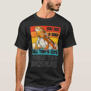 Camiseta Dragón barbudo Retro I Elevar Dinosaurios Pequeños