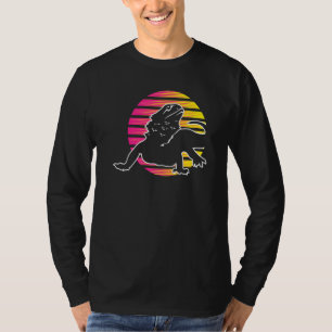 Camiseta Dragon Bearded Sunset Lizard And Reptile Avers