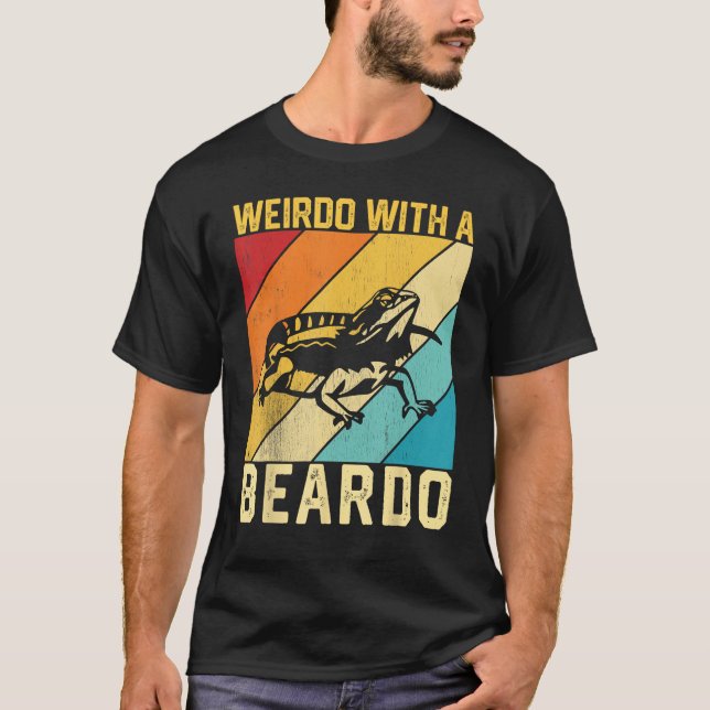 Camiseta Dragon Beardie Weirdo Con Beardo 1 (Anverso)